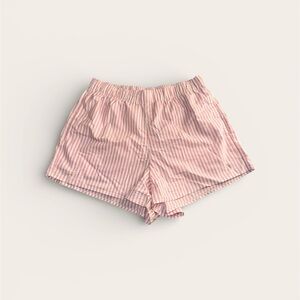 Hollister Striped Pink Sleep Shorts